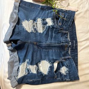 Favorite ripped Jean shorts